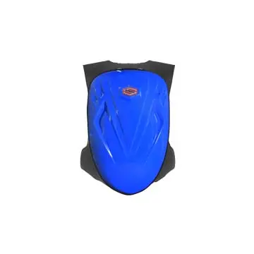 Blue Motorcycle Backpack with 'V' Groove