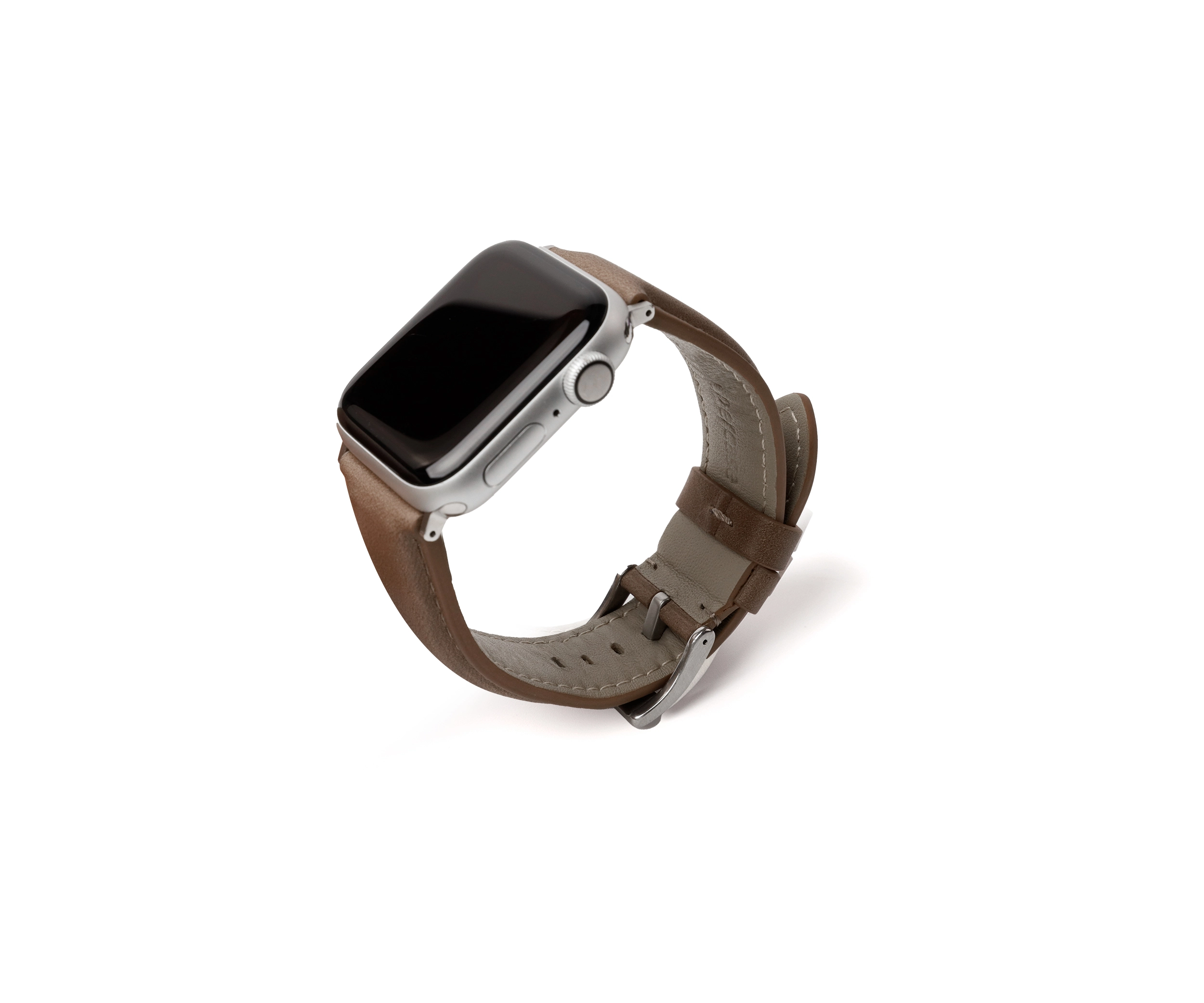 Light Brown Leather Apple Watchbands