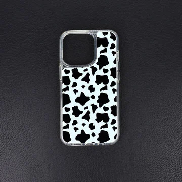 IML Printed Cow Pattern iPhone 14 Cases