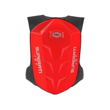 8 Grooves Red Motorcycle Backpack