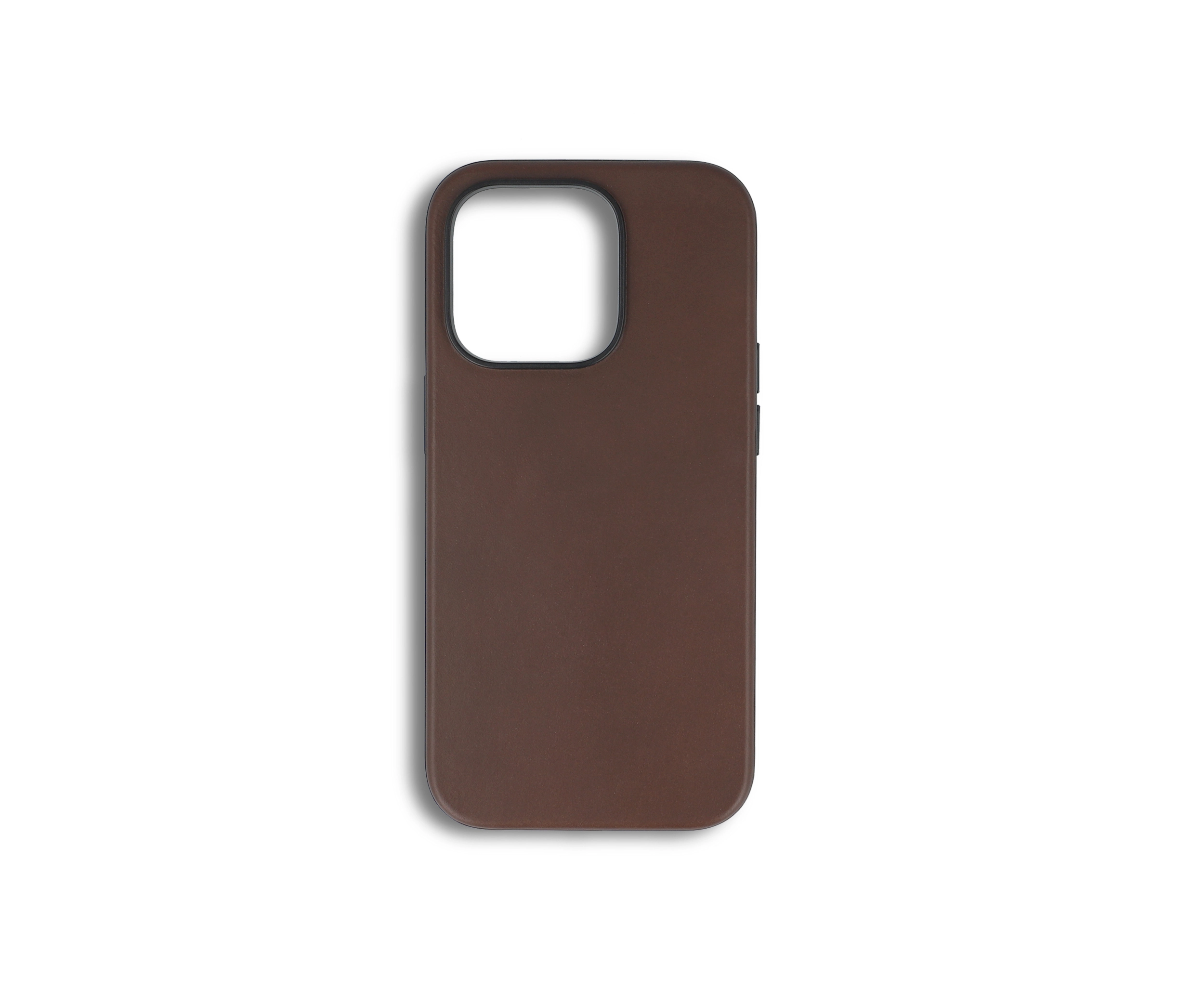 Brown Leather iPhone 14 Pro Case