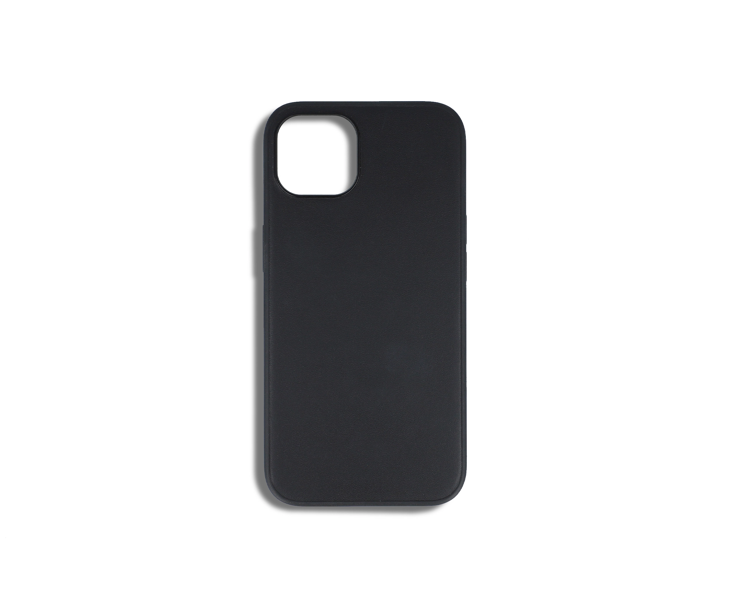 Black Leather iPhone 13 Case