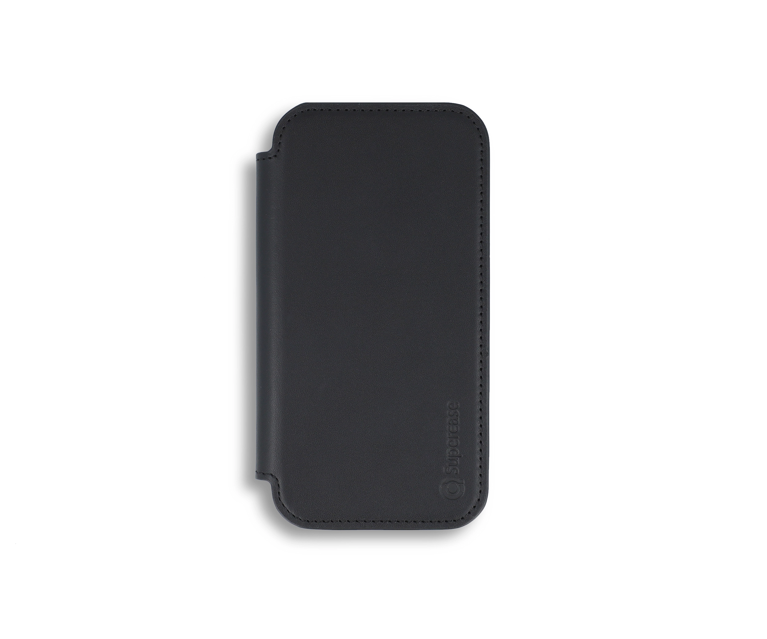 Black Leather iPhone 13 Folio