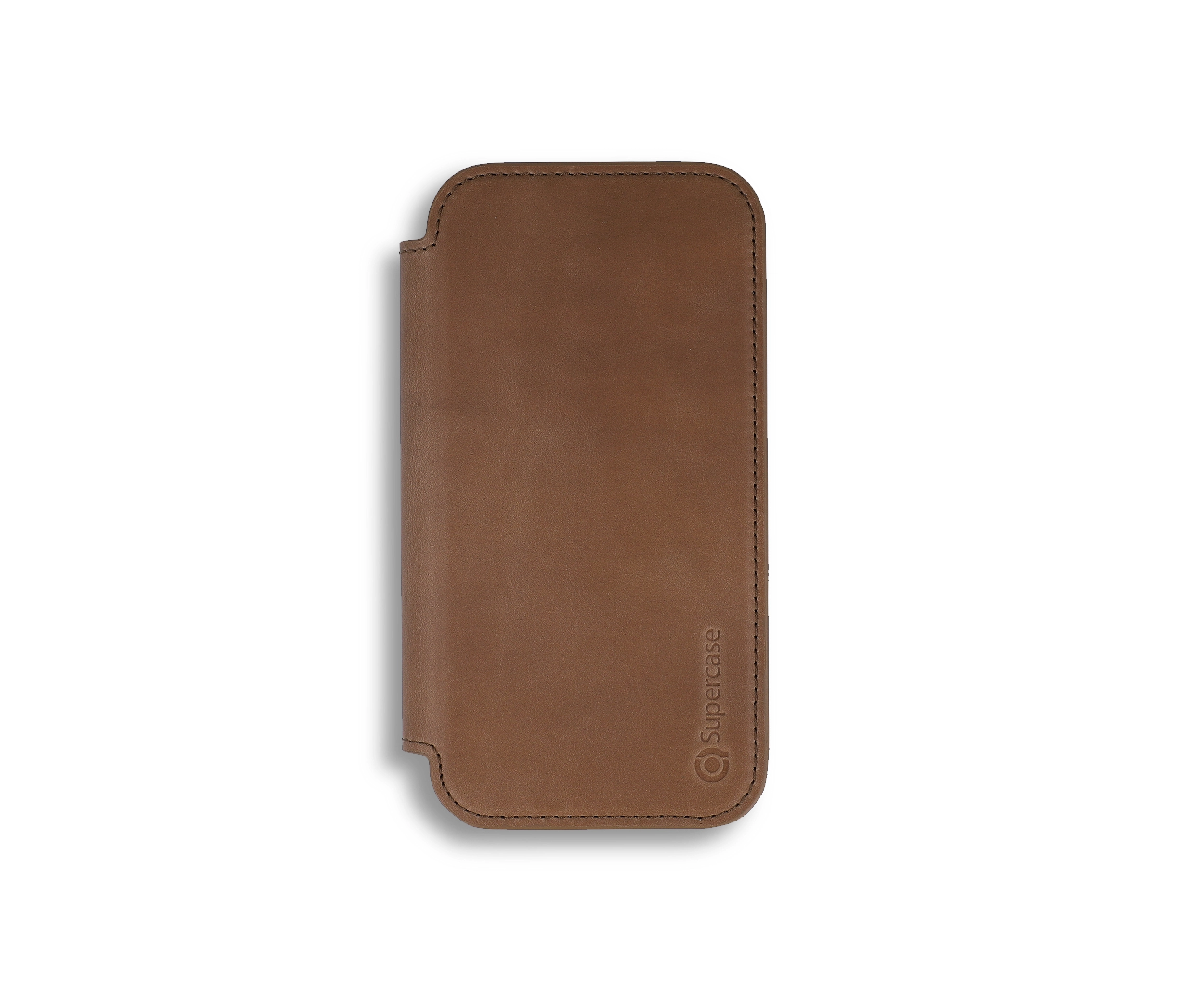 Light Brown Leather iPhone 13 Folio