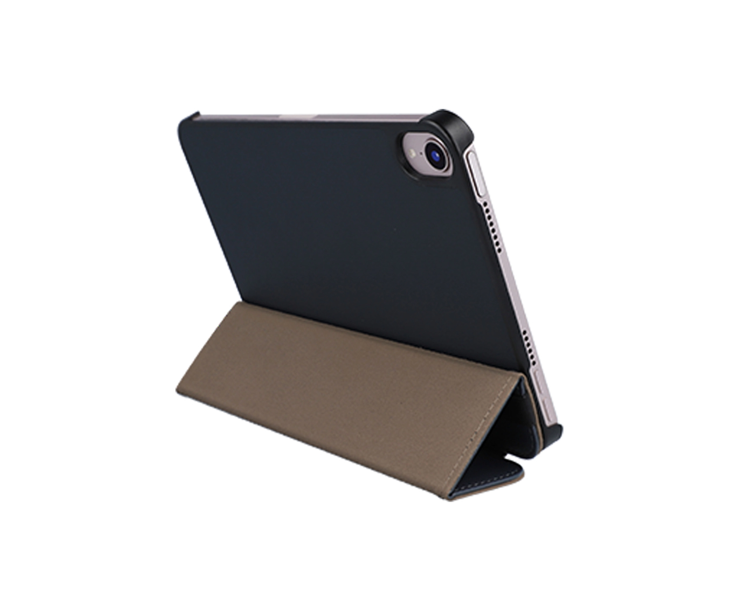 Violet Blue Elastic Band iPad Mini6 Folio