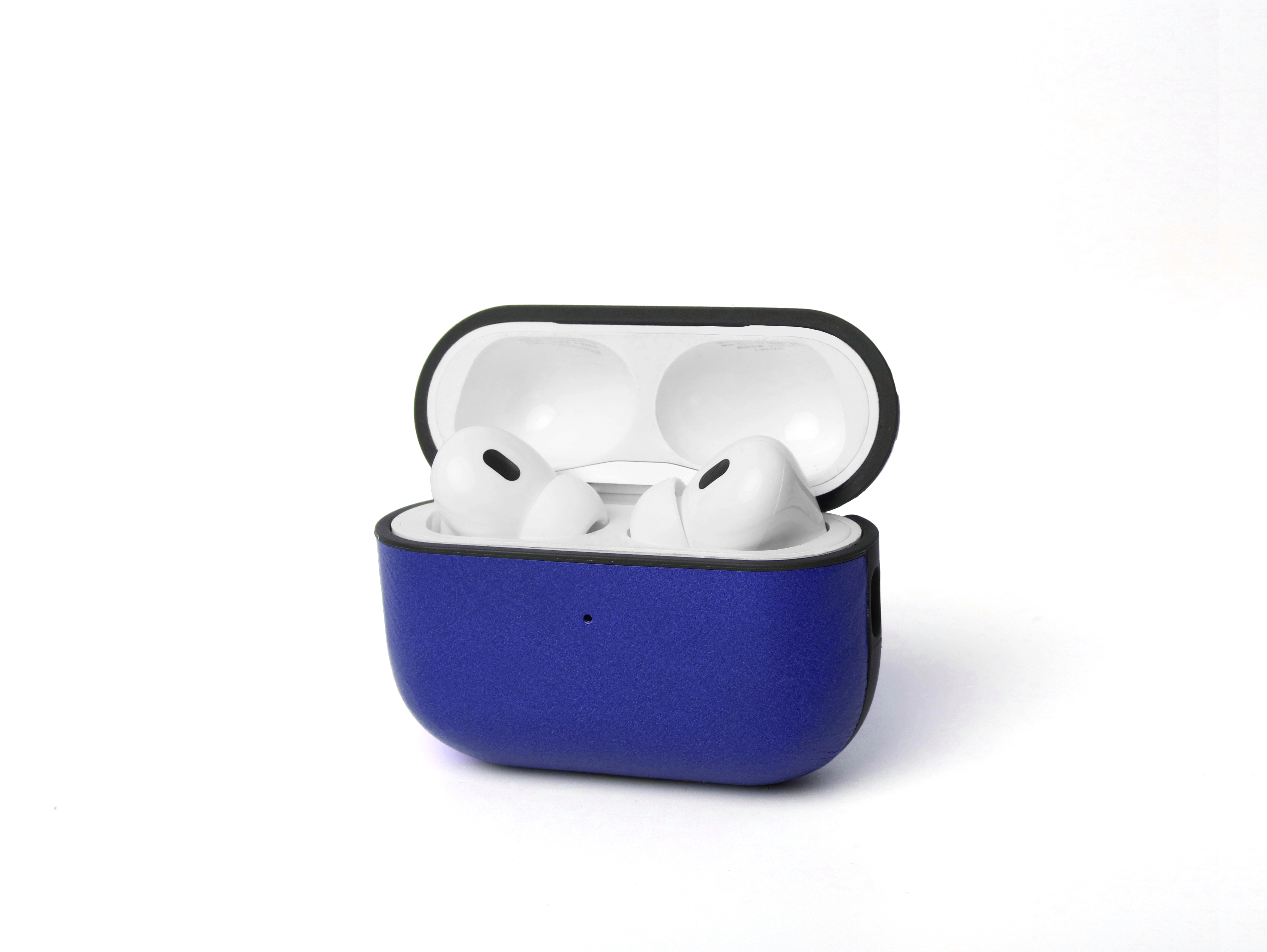 Designer Blue Leather AirPods Pro Case - Fast Delivery - iPhonecaseUK