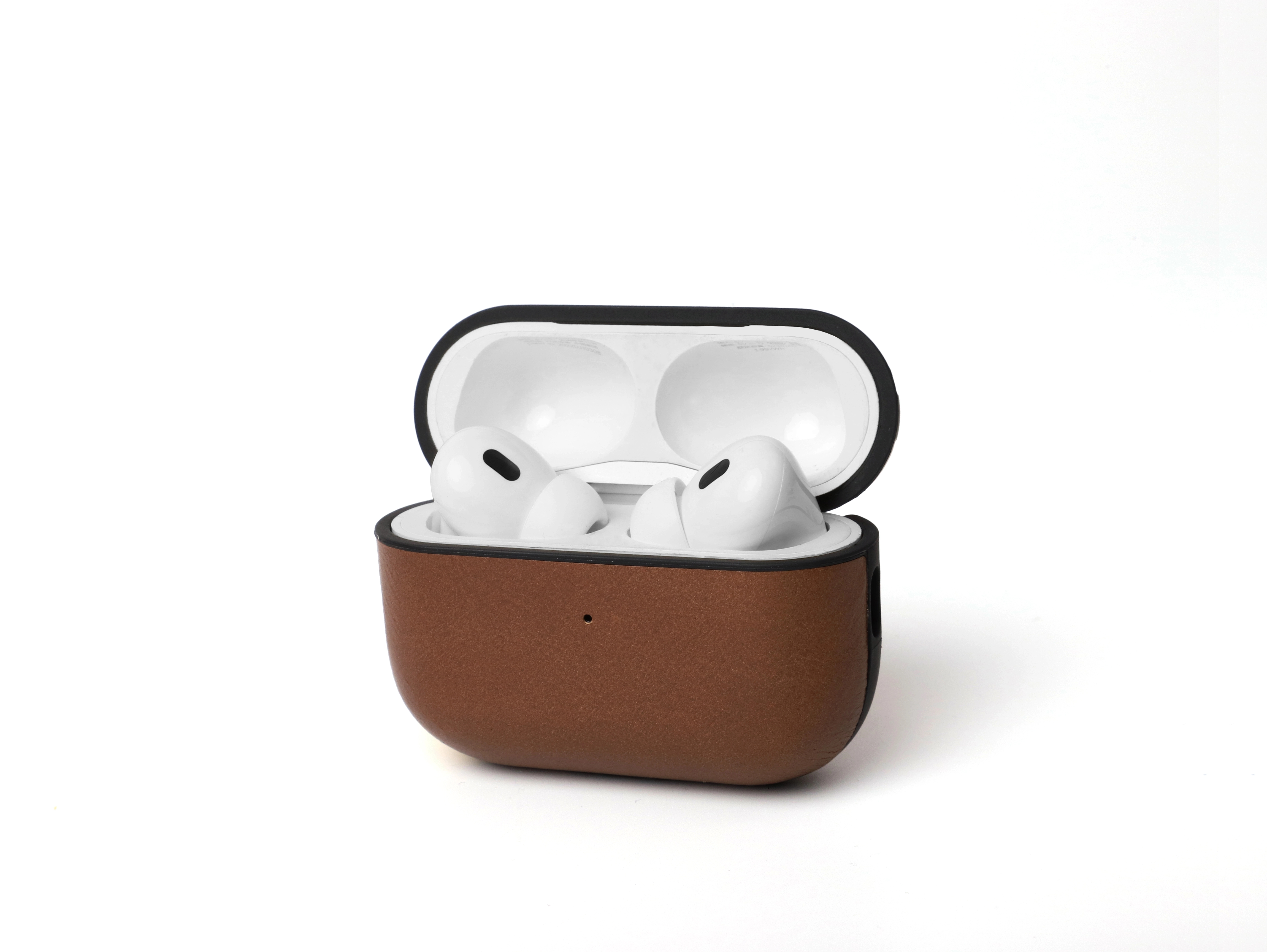 designer leather airpod case