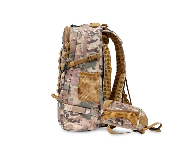 camo internal frame backpack