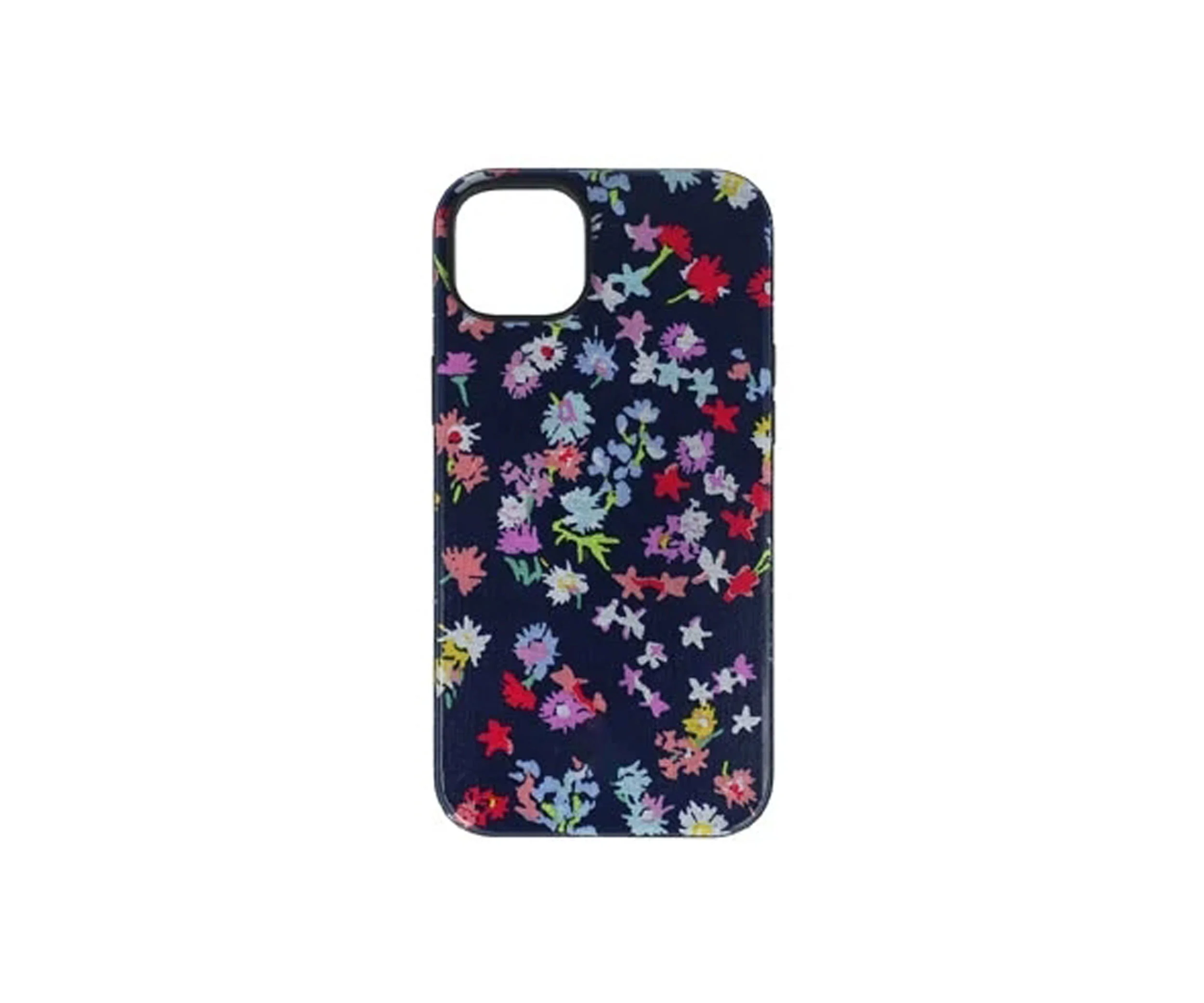 Printed Flower iPhone 14 Plus Case