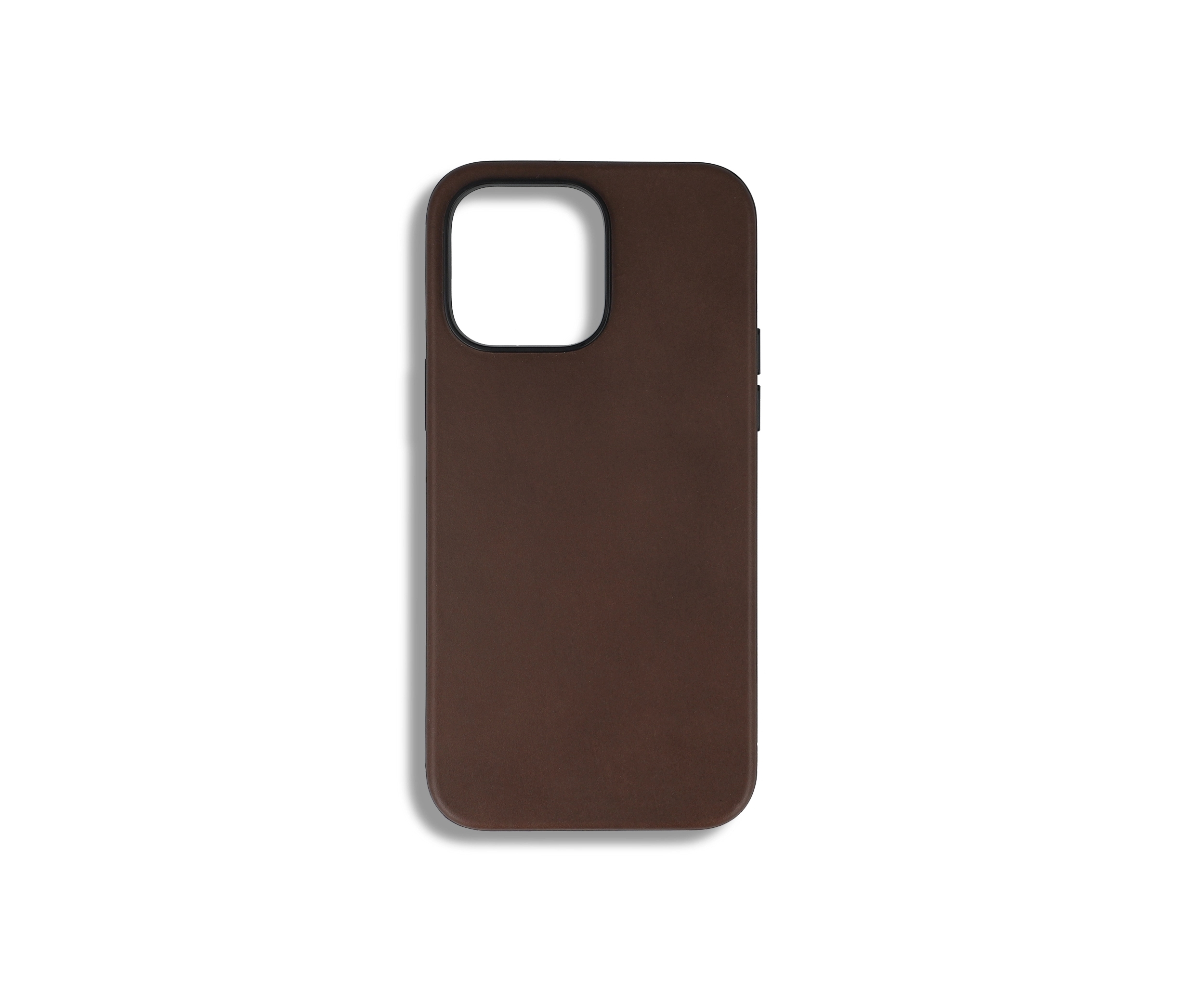 Brown Leather iPhone 14 Pro Max Case