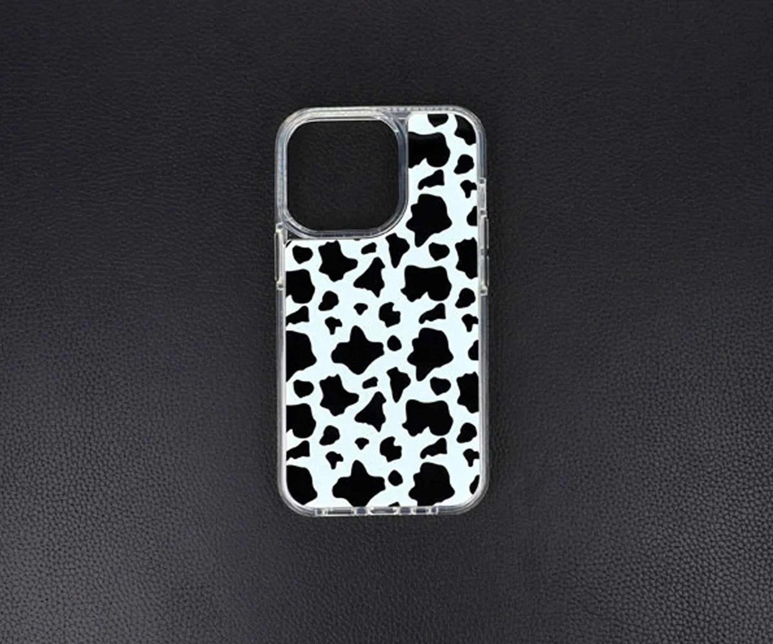 IML Printed Cow Pattern iPhone 14 Cases