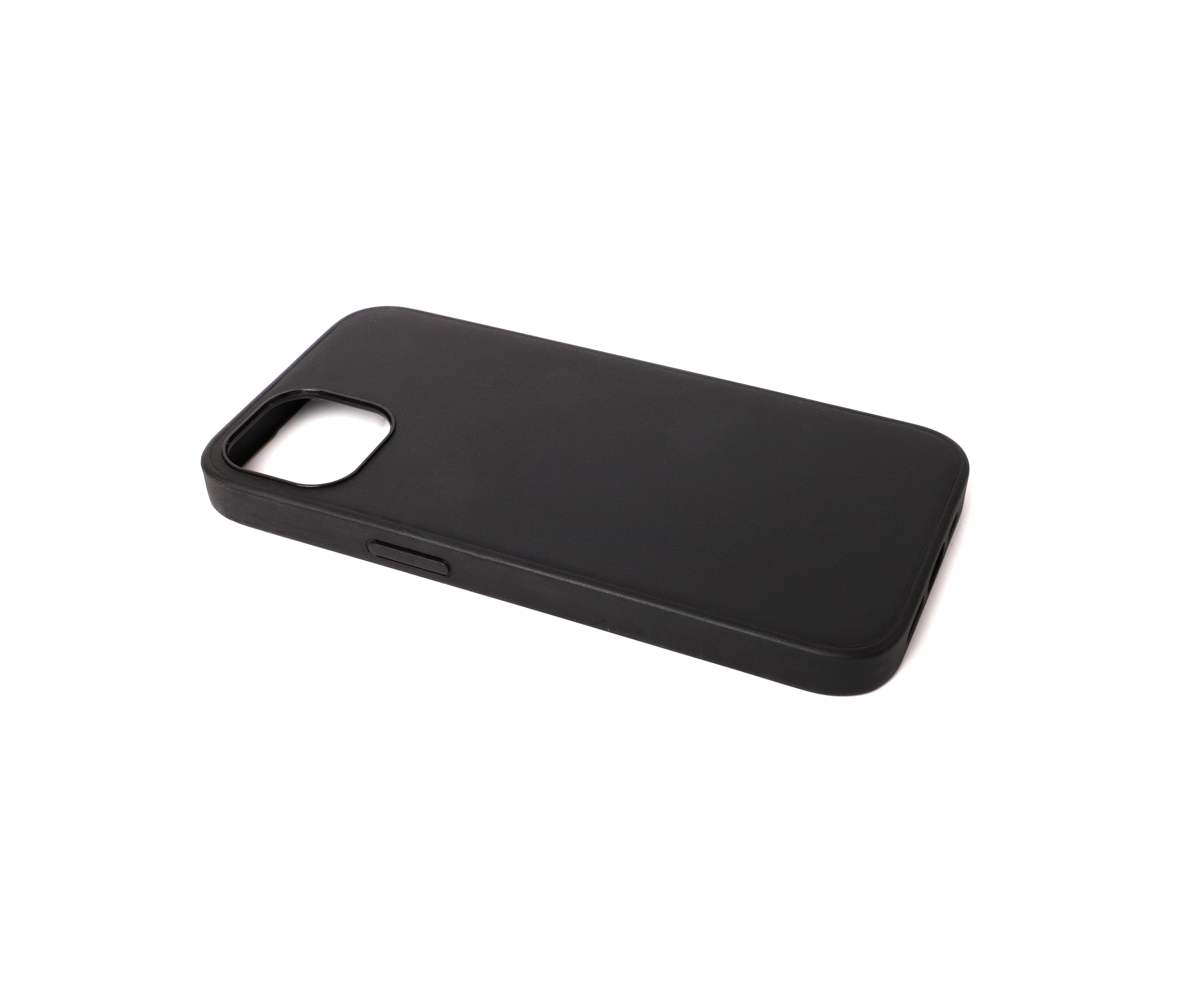 Black Leather iPhone 13 Case