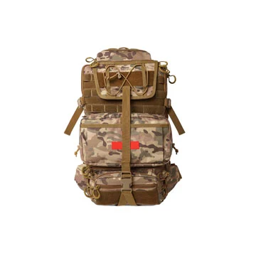 Outdoor Camo Backpack With Medical Bag