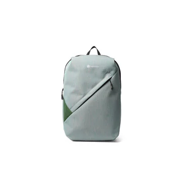 Grey Green Color Matching Backpack Set