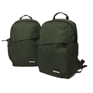 Forest Green Minimalist Backpack