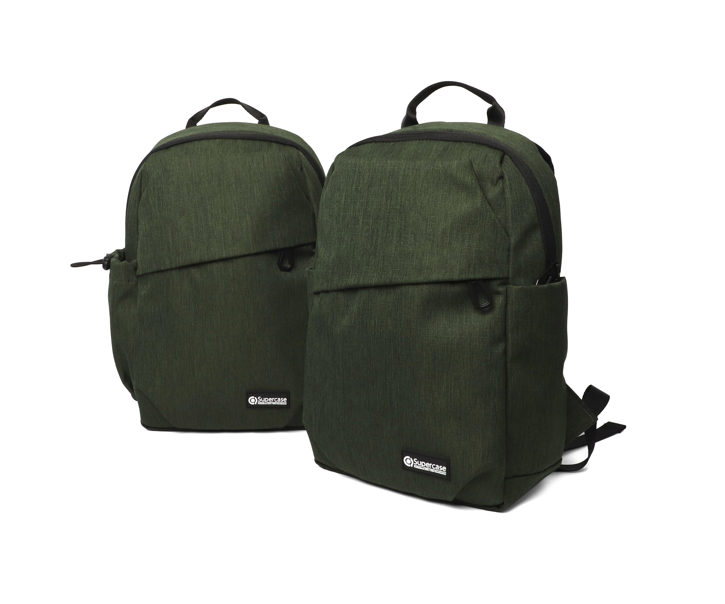 Forest Green Minimalist Backpack