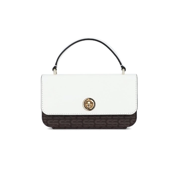 White PU Leather Phone Purse