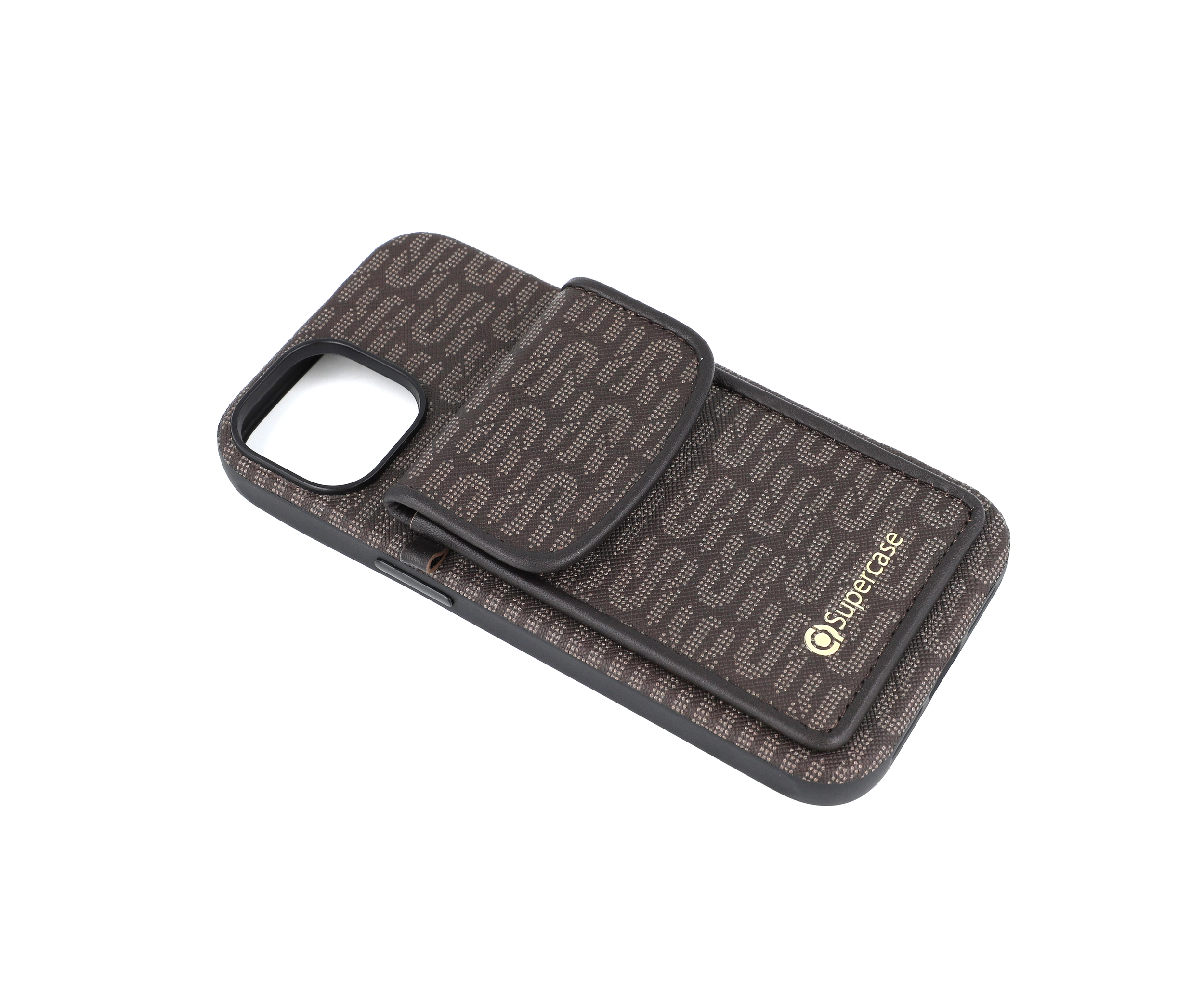 iphone 14 pro max leather flip case