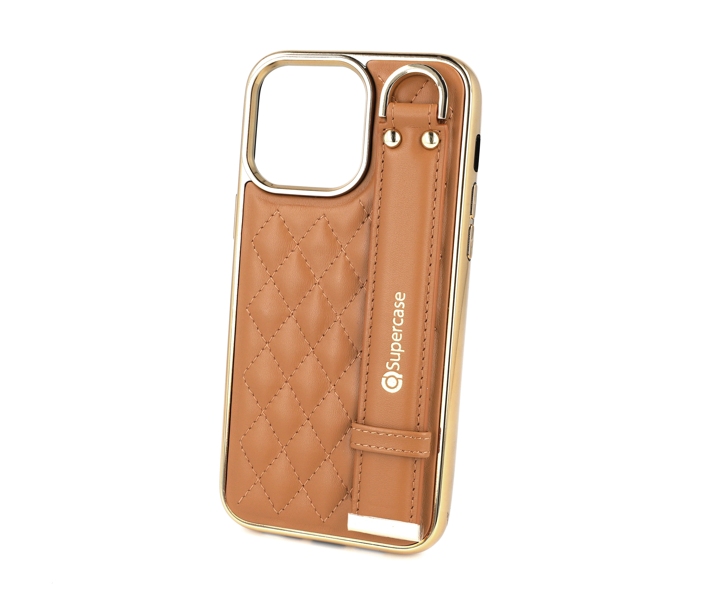 personalised leather iphone case
