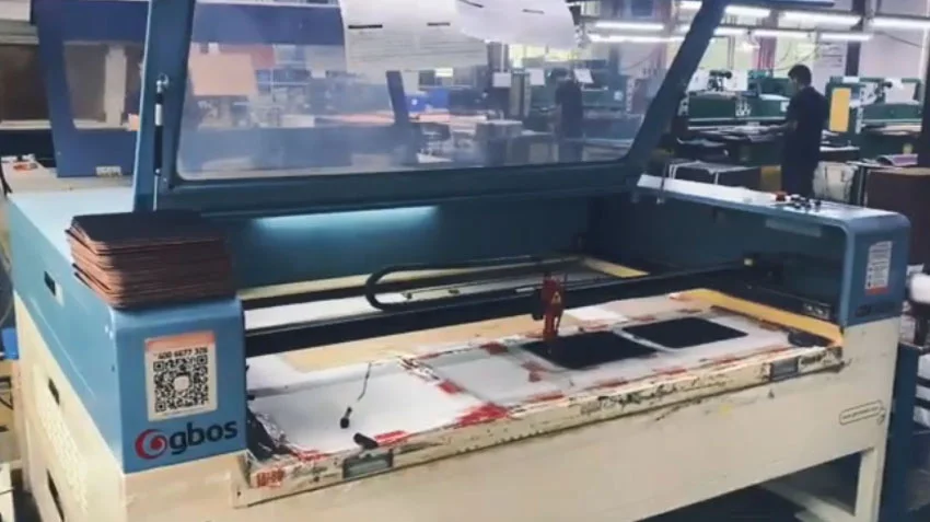 Laser Cutting Process Video