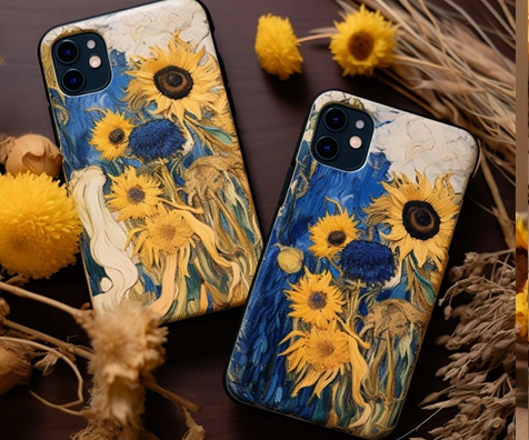 floral personalised phone case