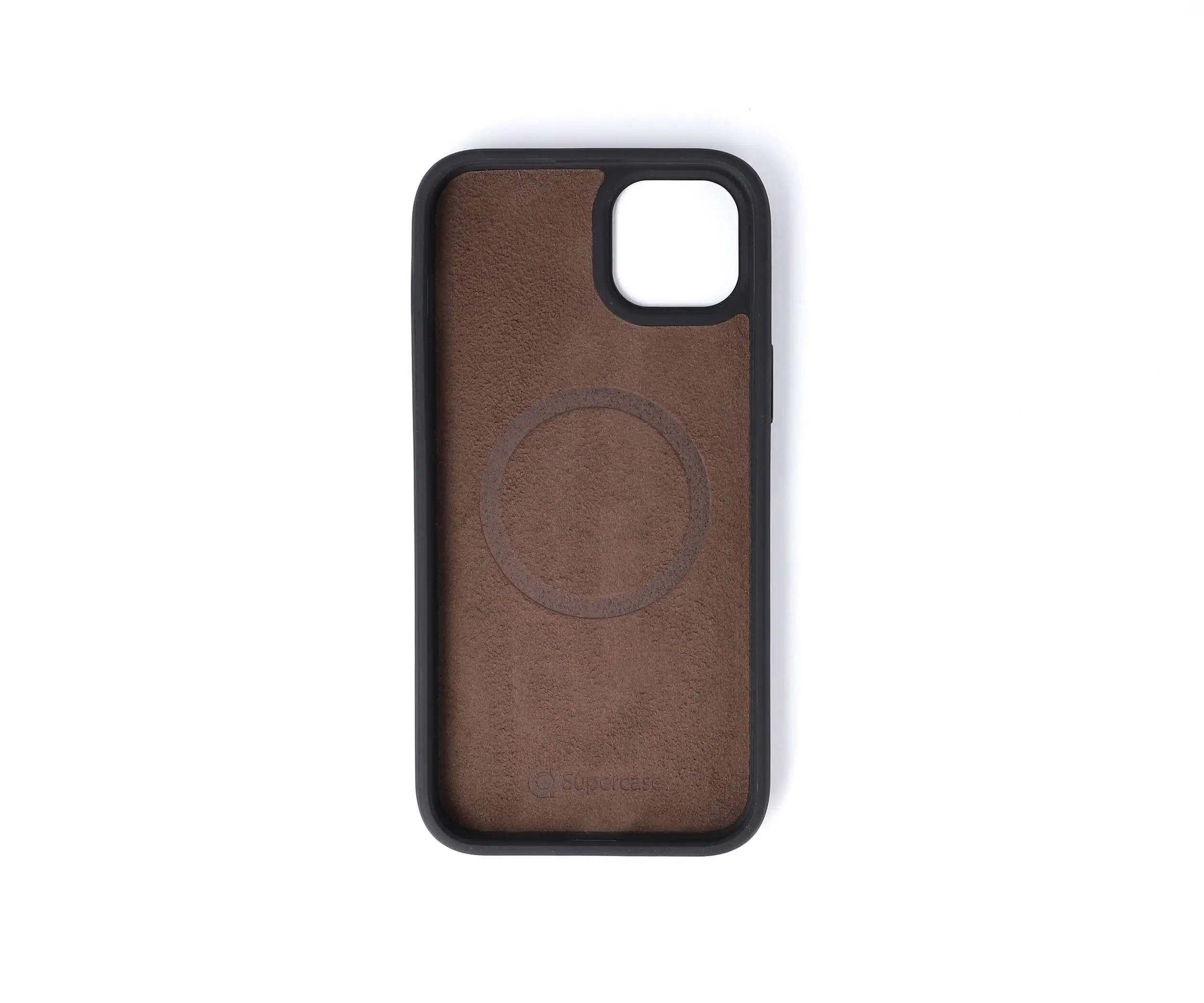 Custom iPhone 15 Plus Brown Leather Case Bulk Wholesale | Supercase