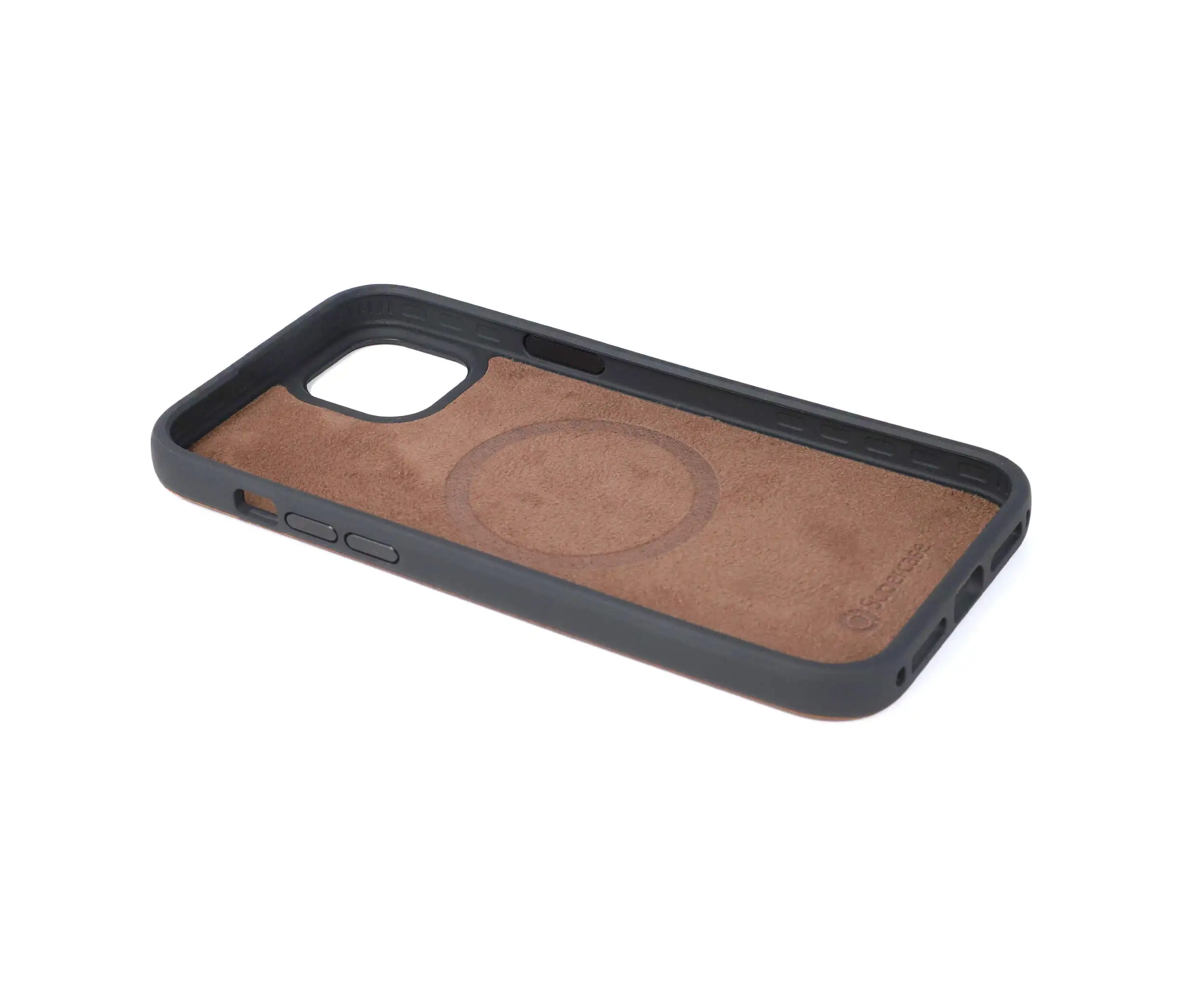 vegan leather iphone 15 plus case