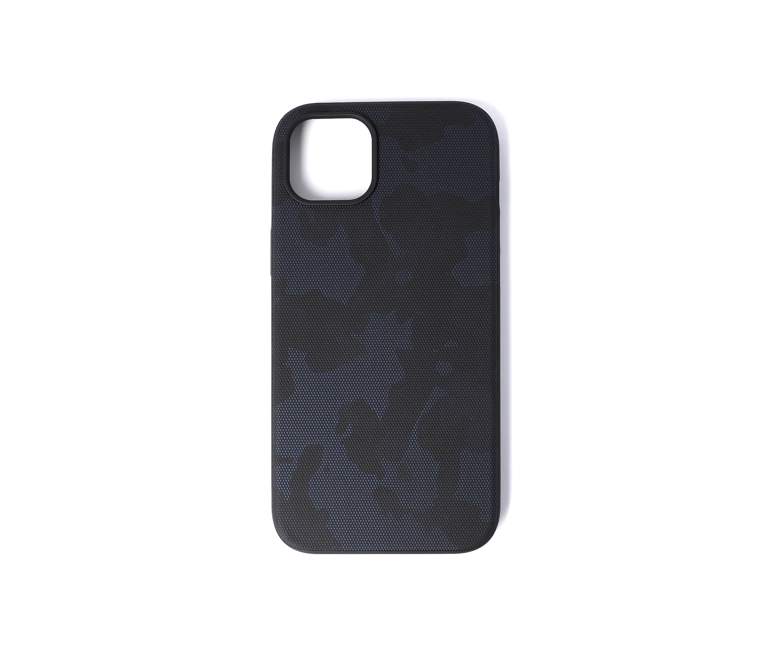 Blue Shadow Camouflage iPhone 15 Plus Case