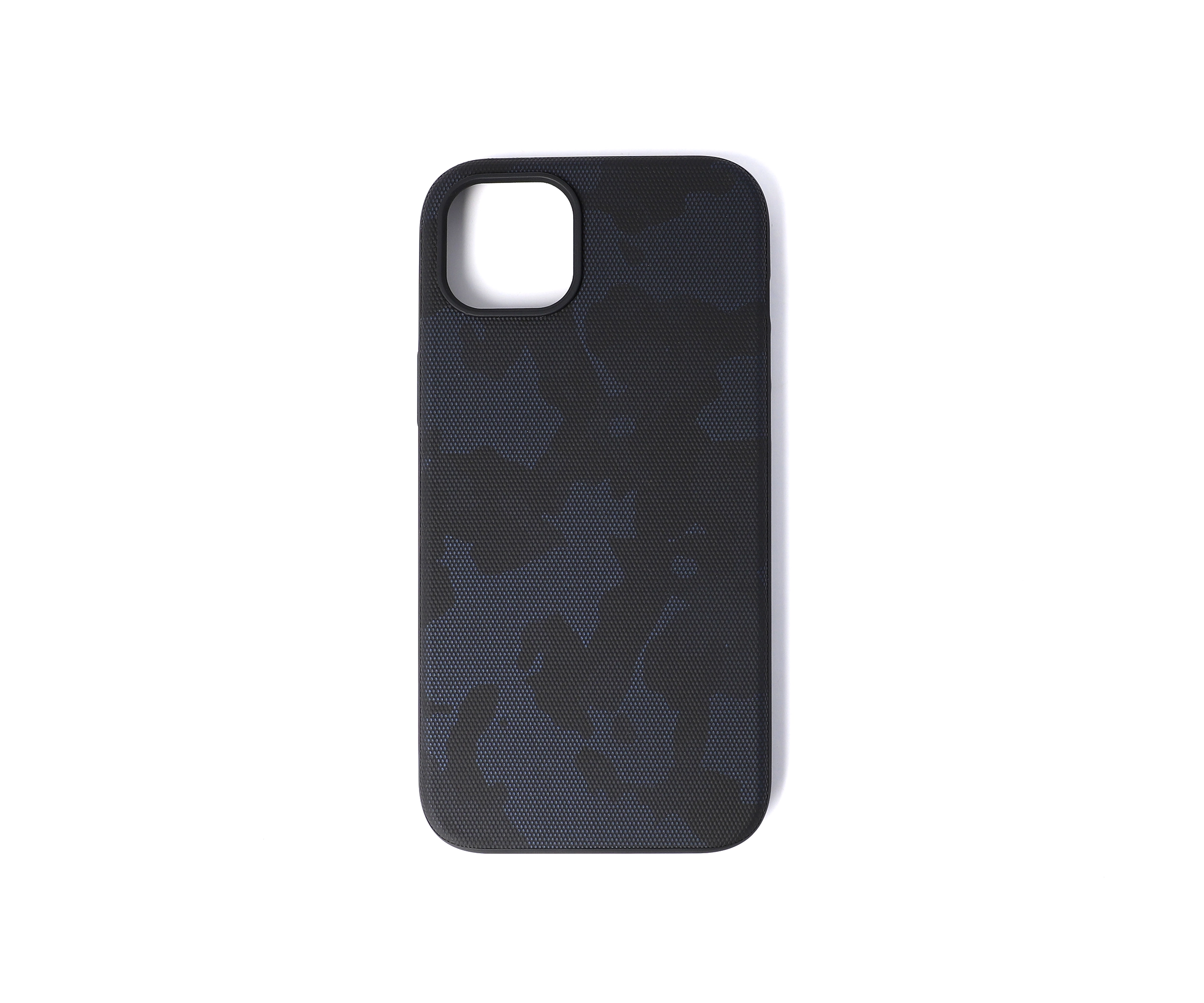 blue shadow camouflage iphone 15 plus case