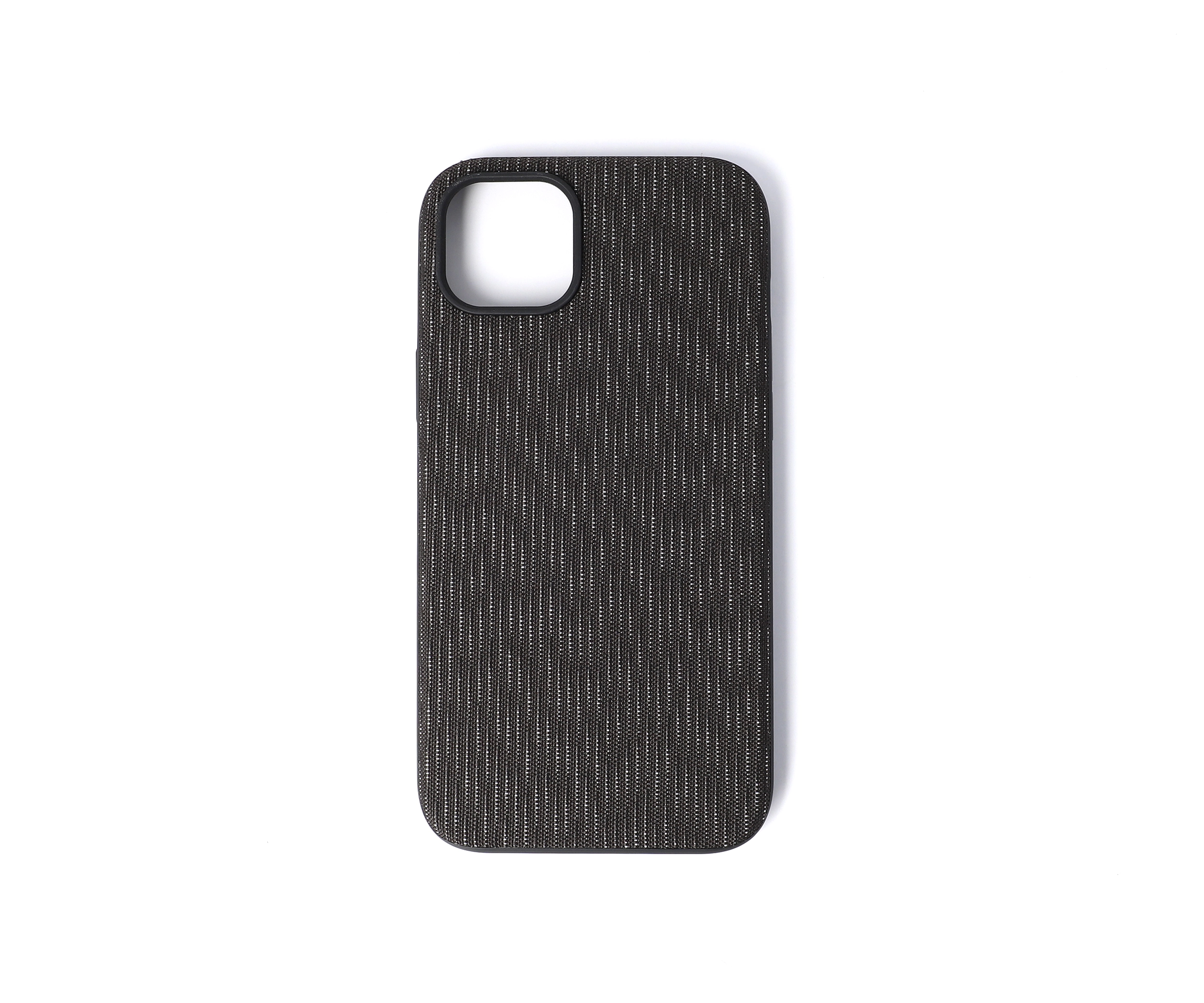 Irregular Stripe Fabric iPhone 15 Plus Case