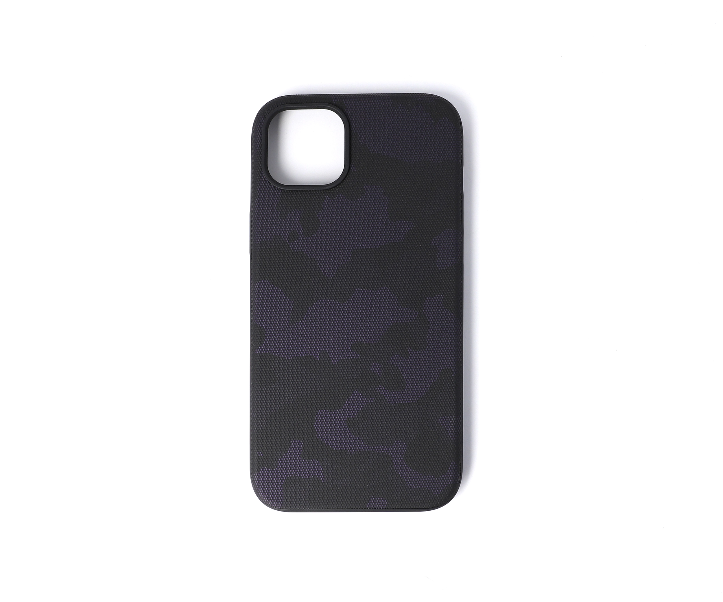 Purple Shadow Camouflage iPhone 15 Plus Case