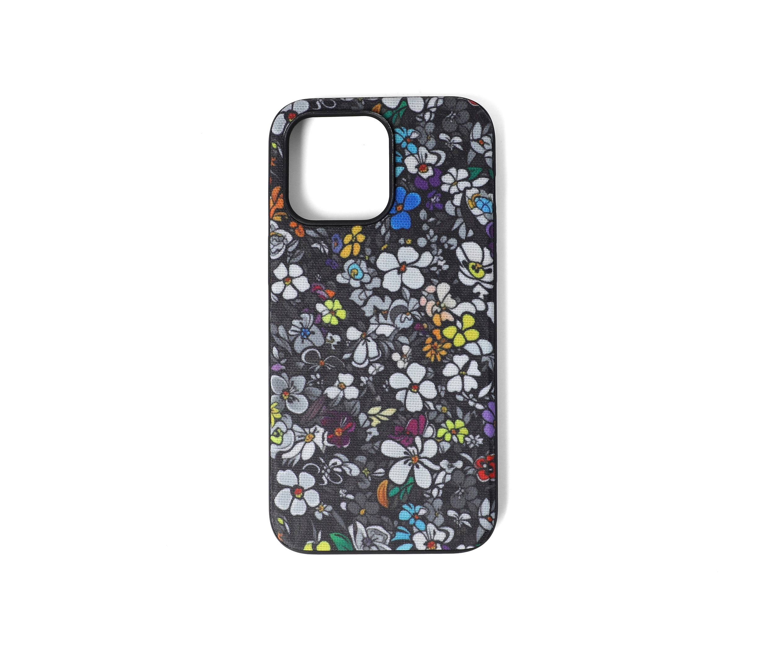 Nocturnal Petals Polyester iPhone 15 Pro Max Case