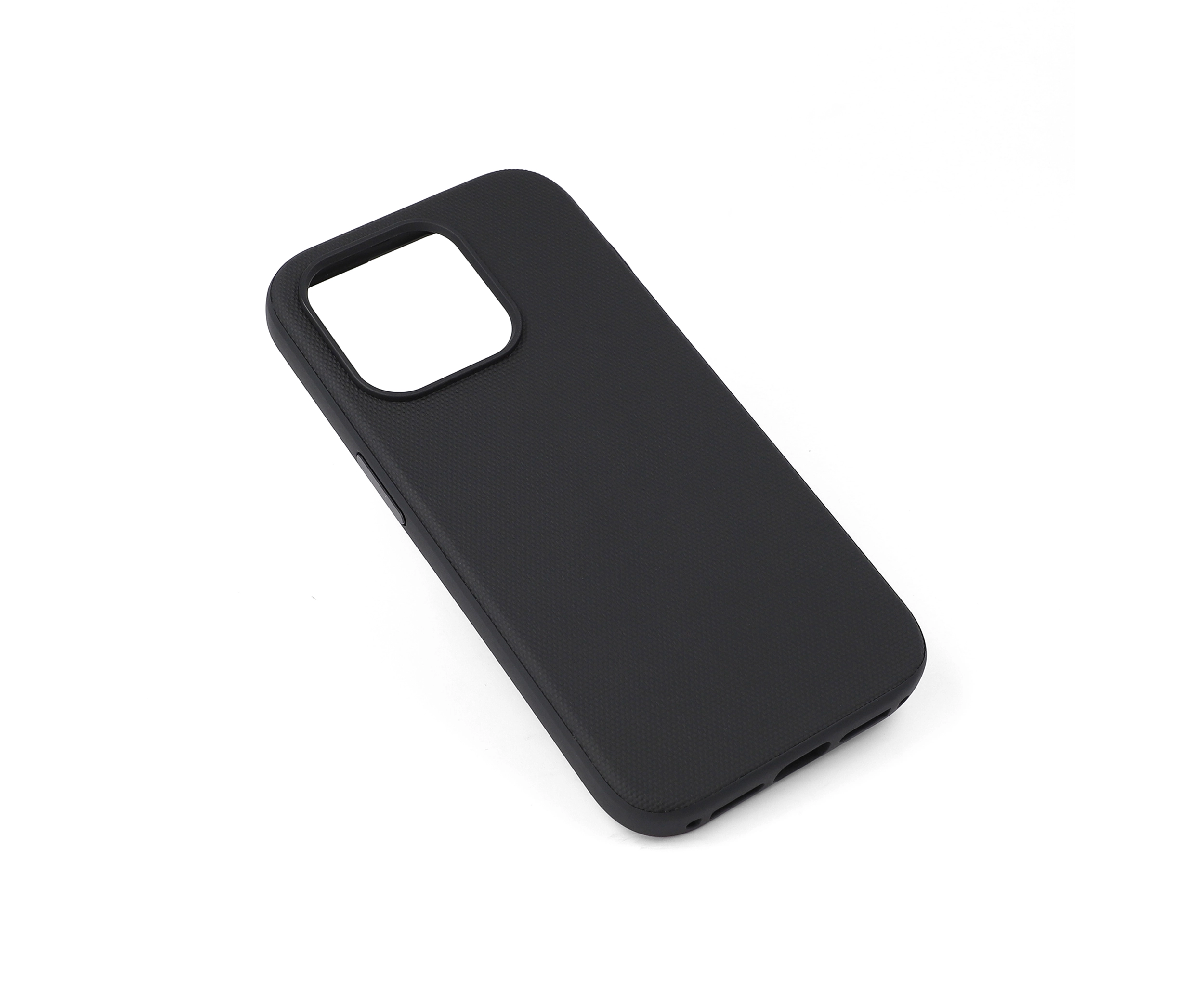 fabric black iphone 15 pro case