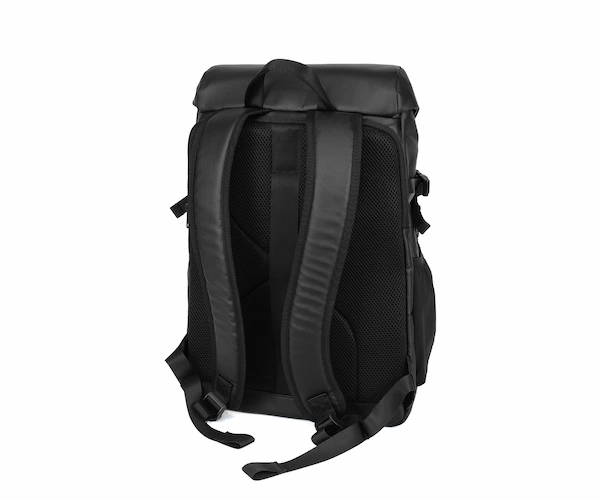 black cargo backpack